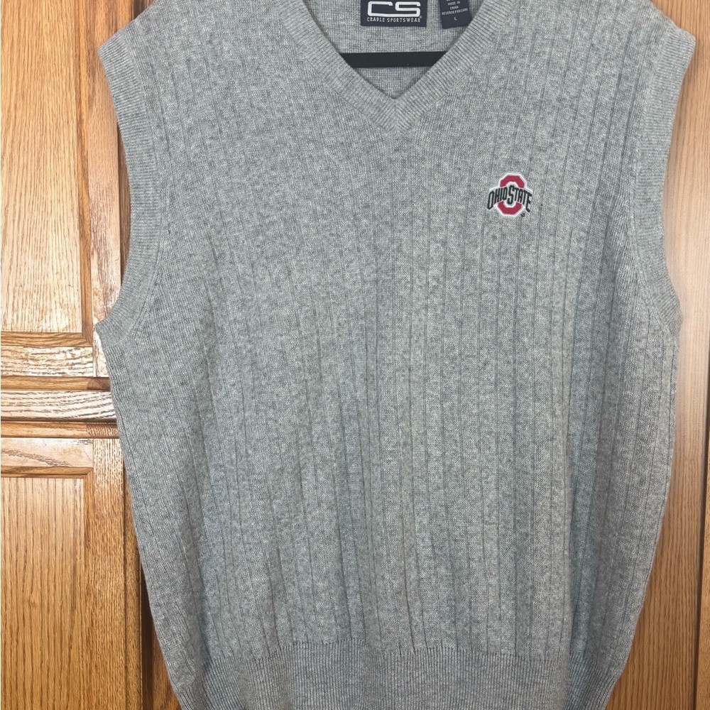 Crable Sportswear Men's Ohio State Sweater Vest